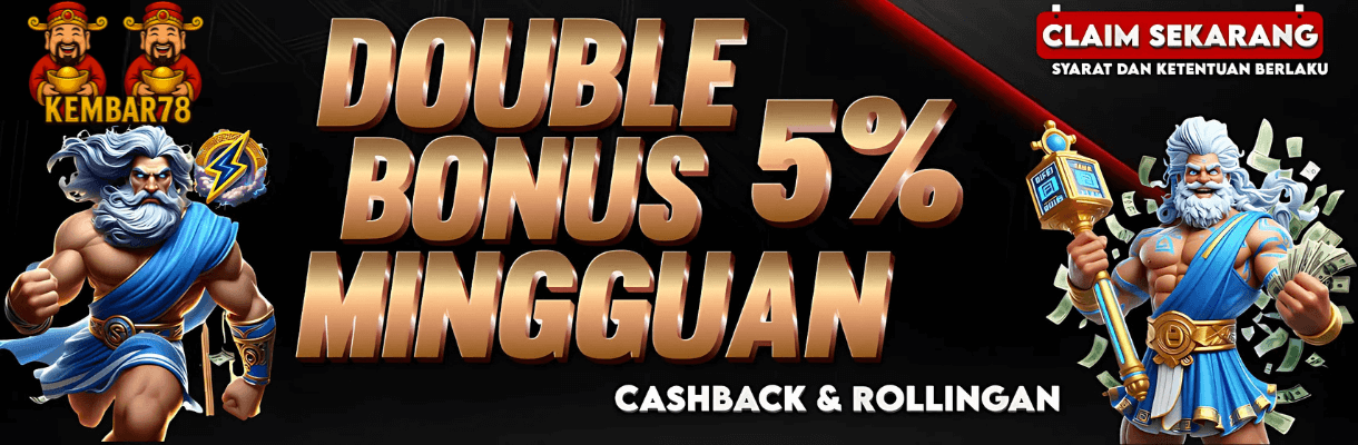 DOUBLE BONUS MINGGUAN
